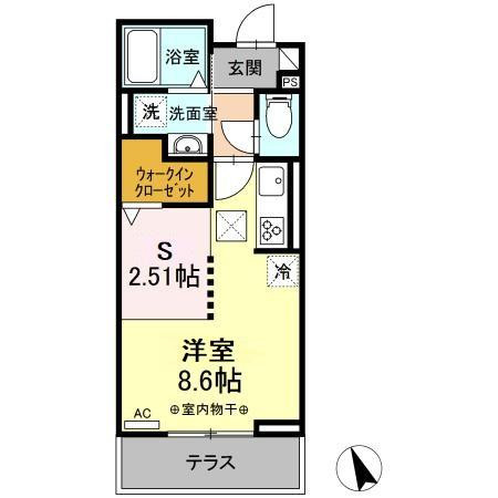 赤堀駅（四日市あすなろう）の家具家電付き賃貸「エスペランサＳⅧ」メイン画像