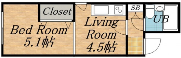 北海道の家具家電付き賃貸「カーサグランデ」メイン画像