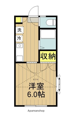 福島県の家具家電付き賃貸「福島県郡山市 1K 101」メイン画像