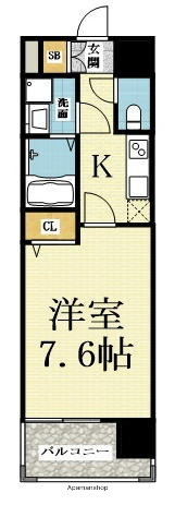 塚本駅（東海道本線）の家具家電付き賃貸「レジデンス塚本クラージュ」メイン画像
