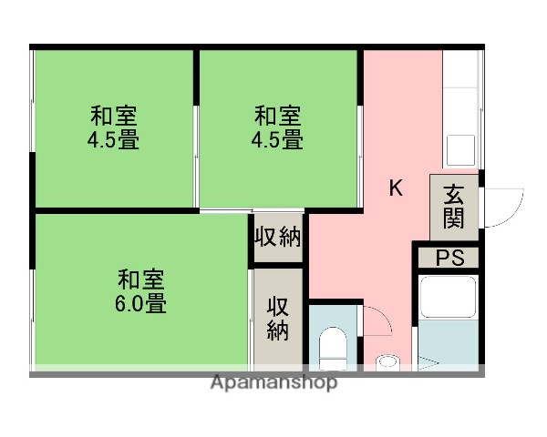 日本全国の家具家電付き賃貸「寿ハイツ」メイン画像