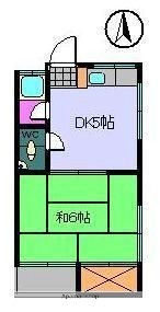 愛媛県松山市の家具家電付き賃貸「コーポ蘭」メイン画像
